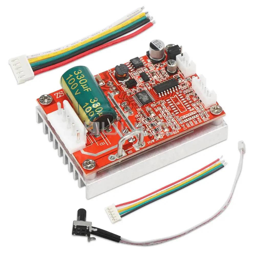 Бесщеточный сенсорный двигатель, плата контроллера, регулятор драйвера двигателя, DC 5~ 36V 16A 350W BLDC переключатель контроллера двигателя