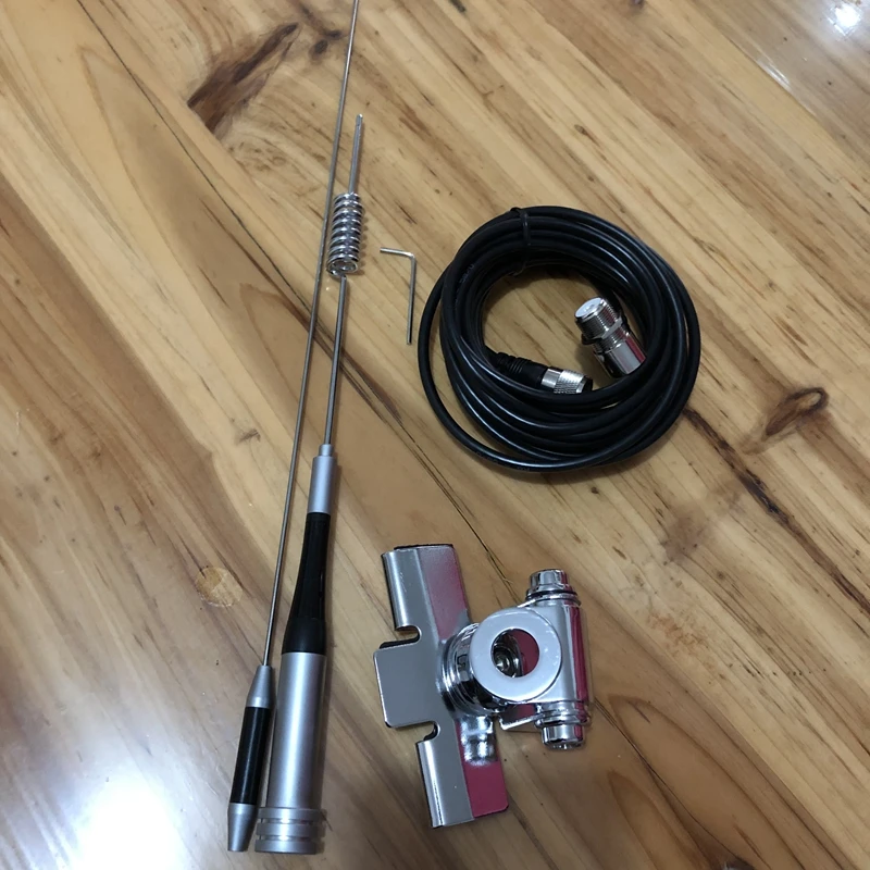 

Antenna for mobile radio SG-M507 antenna with clip and 5M feeder UHF/VHF 144/430MHz 100W for Ham Radio Amateur Walkie Talkie