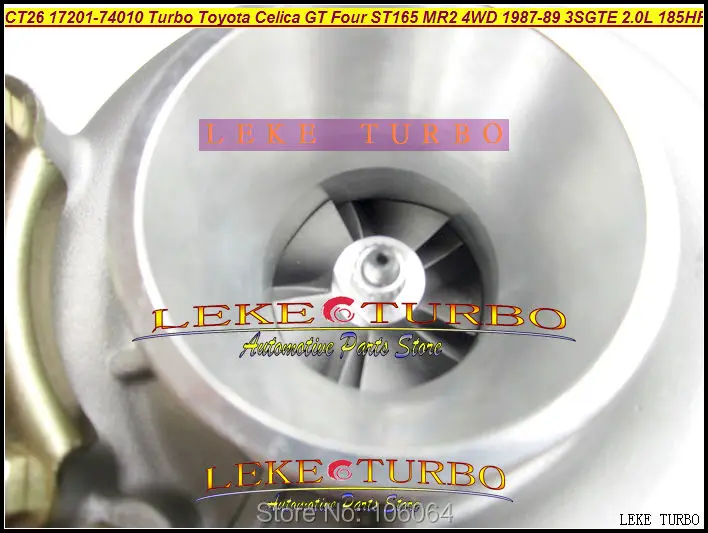 CT26 17201-74010 Turbo Turbocharger For TOYOTA Celica GT Four ST165 MR2 4WD 1987-89 3SGTE 2.0L 185HP 204HP