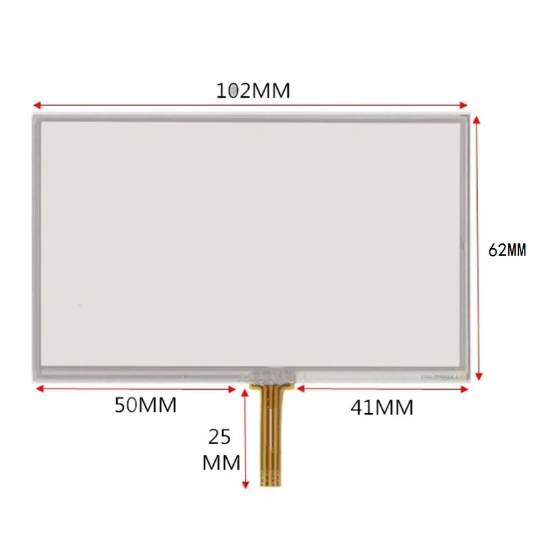 4.3 inch touch screen 102*62 for HSD043I9W1-A00 HSD043I9W1-A01 HSD043I9W1 A00 A01 panel | Компьютеры и офис