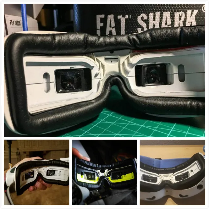 Оригинальный Сменная Губка пены коврик для Skyzone 3D очки в подушечкой также