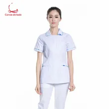 Летний белый лабораторный халат, лабораторный научно-исследовательский центр, косметическая форма для оральной медсестры, рабочее пальто для медсестры