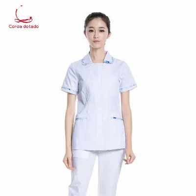 

Summer white lab coat laboratory scientific research institute cosmetic oral nurse uniform nurse work split coat