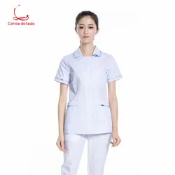 Summer white lab coat laboratory scientific research institute cosmetic oral nurse uniform nurse work split coat Summer white lab coat laboratory scientific research institute cosmetic oral nurse uniform nurse work split coat