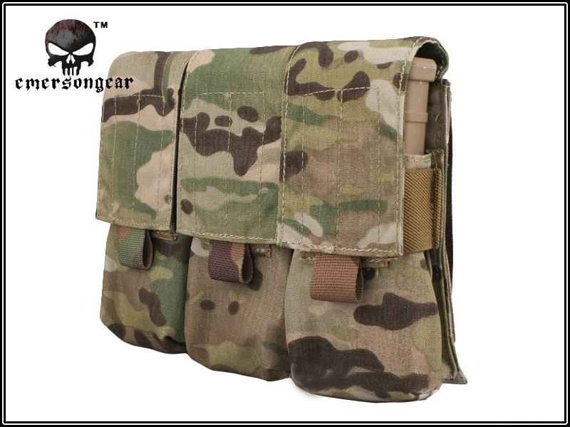 EMERSONGEAR LBT Стиль M4 тройной нейлоновый мешочек для журналов Молл военный страйкбол