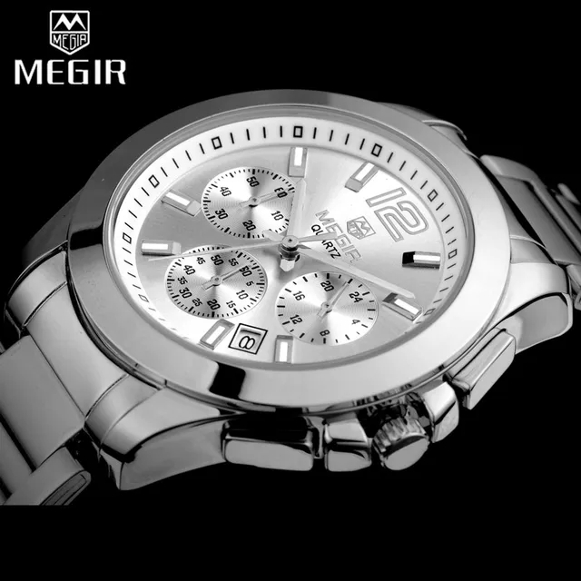 MEGIR Women Lover Wrist Watch Top Luxury Brand Female Chronograph Clocks Elegant MEGIR Women Lover Wrist Watch Top Luxury Brand Female Chronograph Clocks Elegant