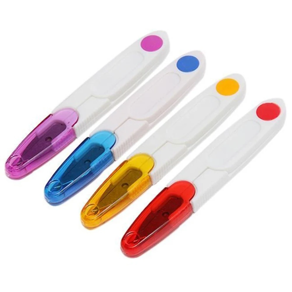 

New Sewing Scissors V Shape Durable Cross-stitch Embroidery Gauze Scissor Clipper Snip Thread Cutter Tool 11mm