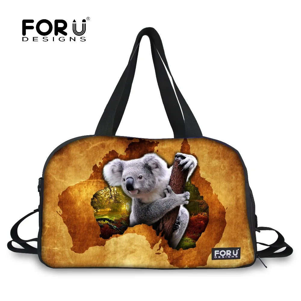 

FORUDESIGNS Canvas Sport Bag Traning Yoga Bag for Female Men Fitness Large Capacity Independent Shoes Storage Handbag Outdoor