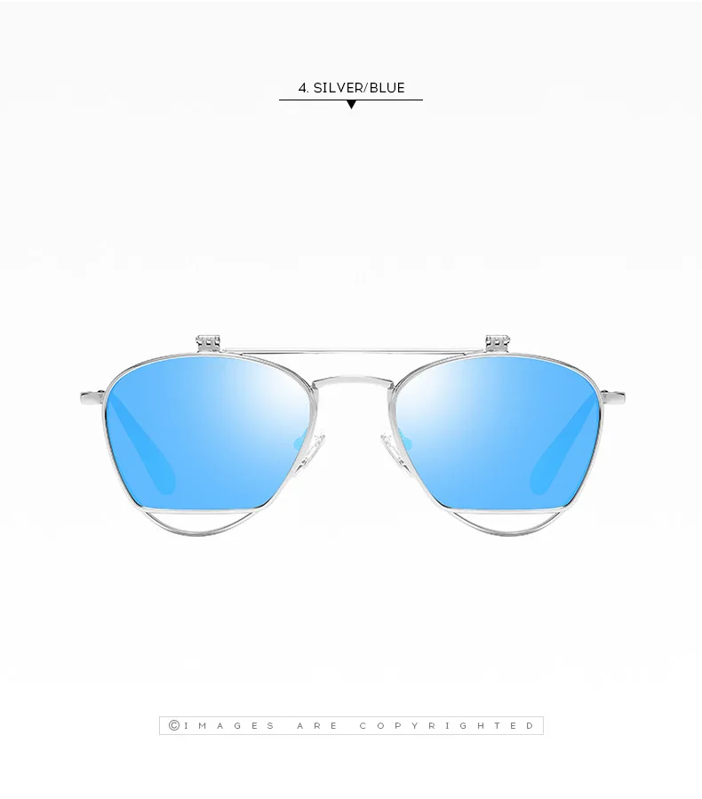 JackJad, модные солнцезащитные очки с откидными линзами, авиационный стиль, поляризационные, крутые, Ретро стиль, фирменный дизайн, солнцезащитные очки Oculos De Sol 201914