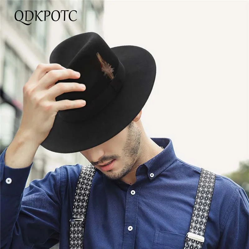 flat brim hat men