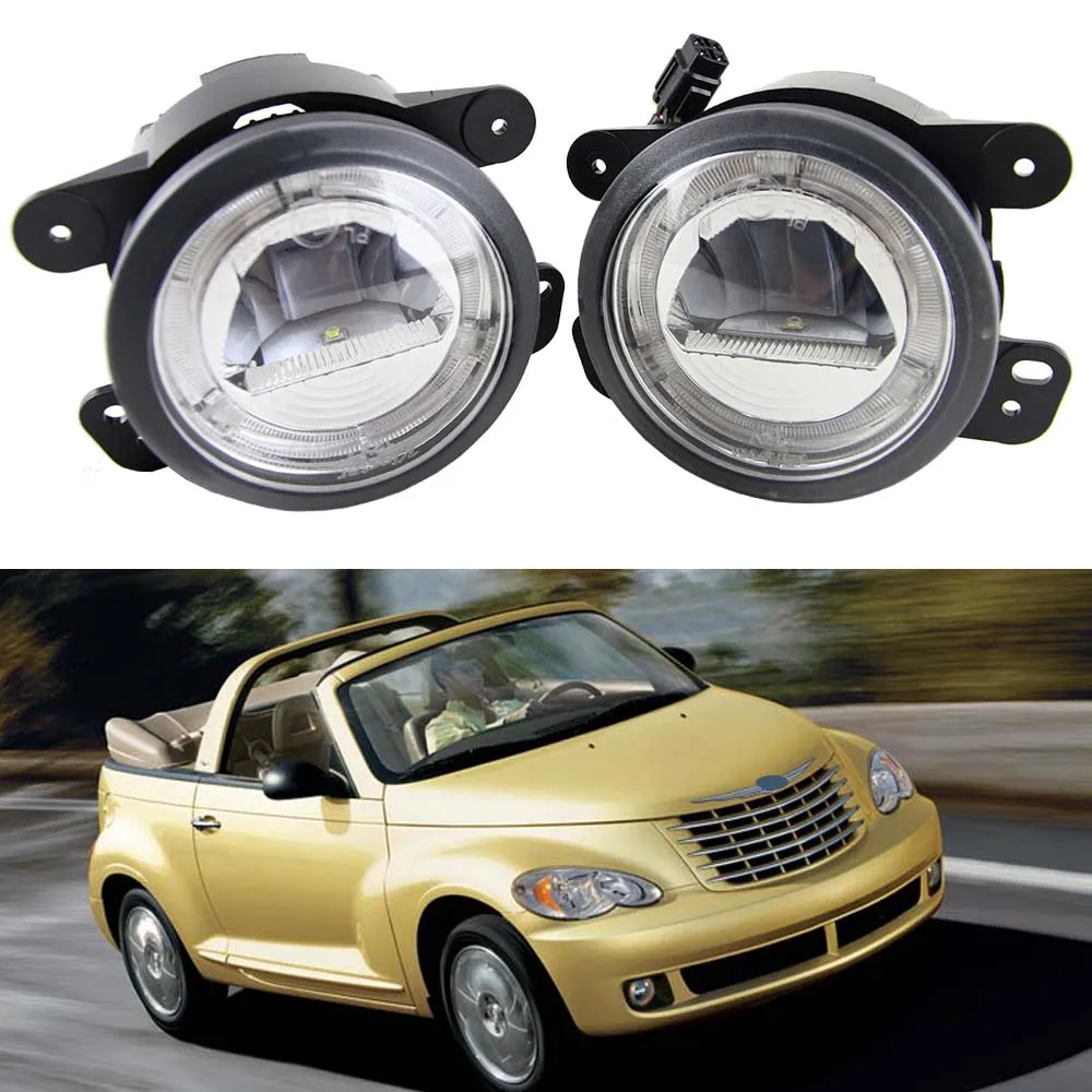 Многофункциональный светодиодный дневный светильник Drl для Jeep Wrangler 07 09 Dodge Journey