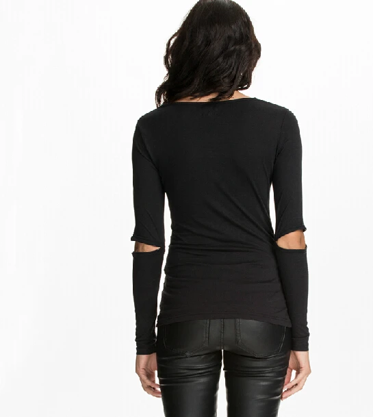 elbow cut out top