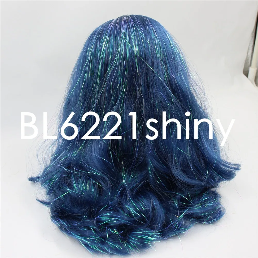 Neo Blythe Doll Shiny Blue Hair with Takara RBL Scalp Dome 1