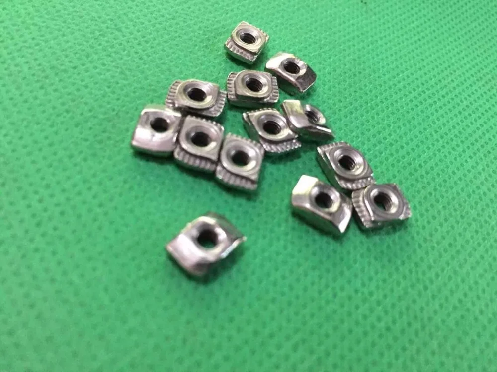 Бесплатная доставка 10pcs1515 T Тип Алюминиевая гайка 3D m3 M4 M5 принтер|Винты| |
