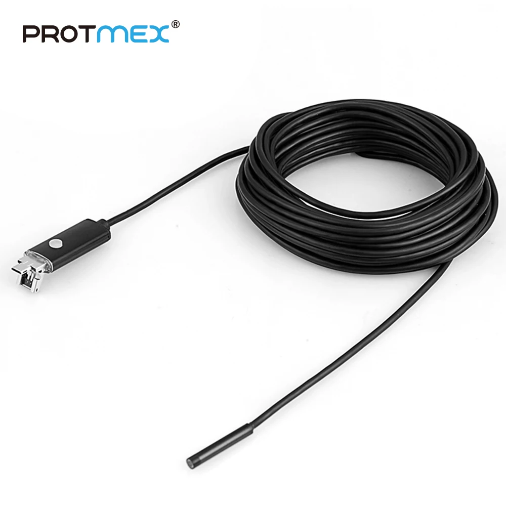 

5.5mm Lens 5M 2 in 1 Mini USB Endoscope for Android Phones Borescope Tube Inspection Camera 6 LEDS Web Camera for PC