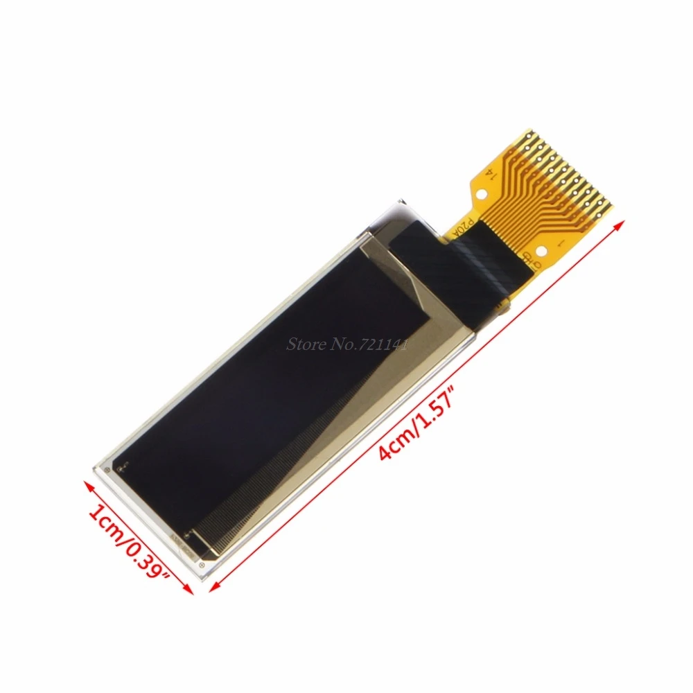 0 91 дюйма 128x32 OLED ЖК дисплей модуль SPI серии SSD1306 Прямая поставка|Светодиодные
