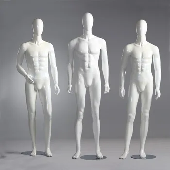 

Best Quality New Full Body Gloss White Mannequin Men Model On Display