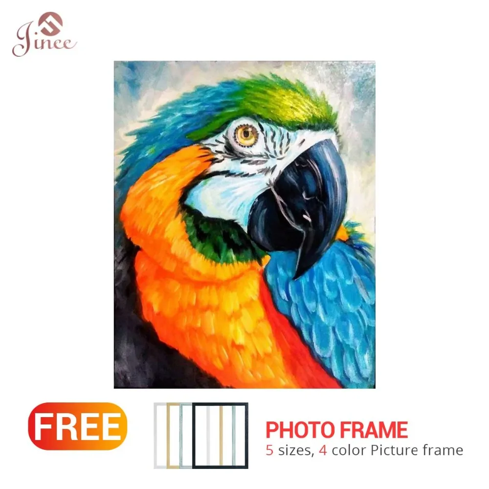 

Diy Diamond Painting Full Square Parrot Mosaic Cross Stitch Animals Diamond Embroidery Bird Picture Of Rhinestones Gift