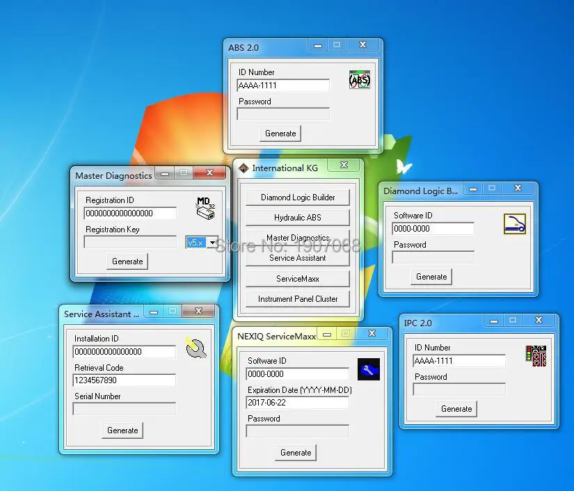 

International Combo Keygen unlocked for DLB,ABS,MASTER,Sevicemaxx etc