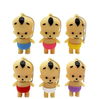 

cartoon cute mini baby USB Flash Drive 4GB 8GB 16GB 32GB 64GB Pendrive USB 2.0