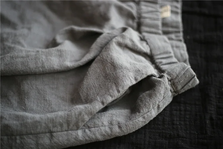Johnature, женские штаны-шаровары с эластичным поясом, Осень-зима, новинка размера плюс, женская одежда, льняные винтажные штаны, Свободные теплые штаны