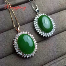 925 стерлингового серебра с природной яшмы ожерелье полный влажный роскошь и щедрый