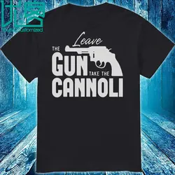Футболка Leave The Gun Take The Cannoli 2019 Летняя мужская футболка с коротким рукавом