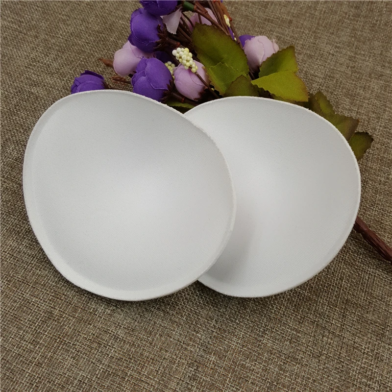 

50pairs/lot women high quality Insert Push Up Incrassation Removeable Enhancer semicircle Bra Pads Swimsuit Bikini