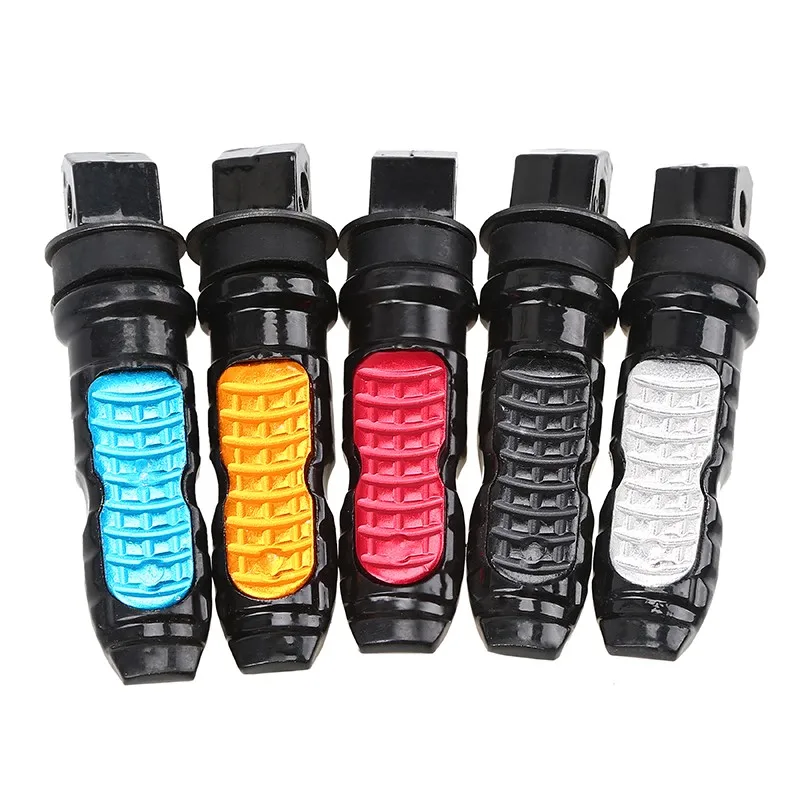 Pedane Moto Universali Da 8Mm Poggiapiedi Per Harley-Davidson Touring Sportster Pedale Poggiapiedi Posteriore Moto Reposa Piedino