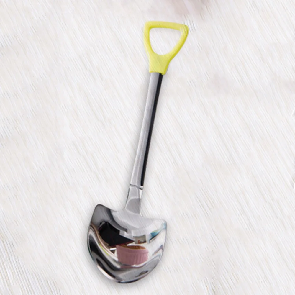New-Stainless-Steel-Shovel-Shape-Tea-Coffee-Sugar-Spoon-Ice-Cream-Dessert-Spoon (4)