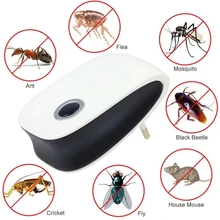 1 PC Hot Multi-functional enhanced version electronic cat ultrasonic mosquito repeller mouse repellent cockroach pests reject