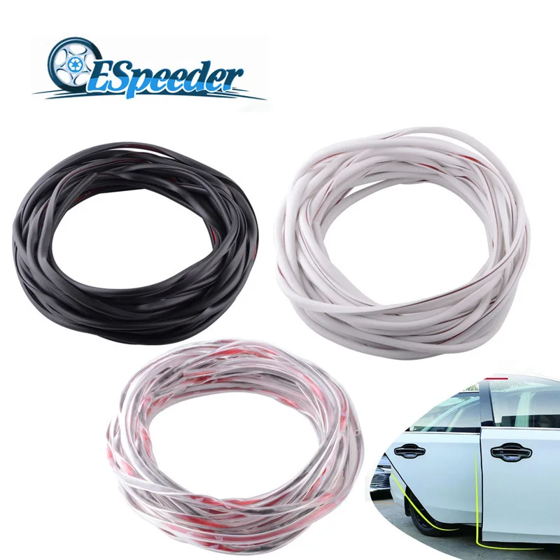 

ESPEEDER Universal Car Door Edge Guard Scratch Strip Protector Rubber Sealing Trim Molding Car Styling For Audi BMW VW Ford SUV