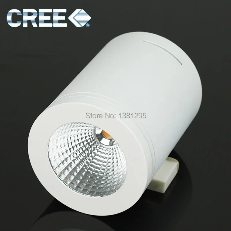 КРИ Поверхностного Монтажа Затемнения led светильники COB LED УДАРА plafon Прожектор