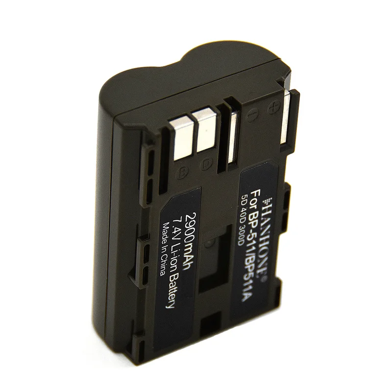 5 шт. 2900 мА/ч, BP-511 BP-511A BP 511 BP511 для Canon G6 G3 G2 G5 G1 EOS 40D 300D 10D 50D 30D 5D 20D MV300i цифровой Камера Батарея