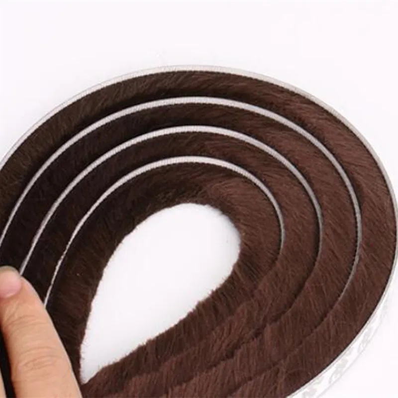 

10 Meters/Lot 9 mm*23 mm Door Window Adhesive Seal Sound Insulation Windproof Thermal Self-adhesive Door Gap Sealing Strips