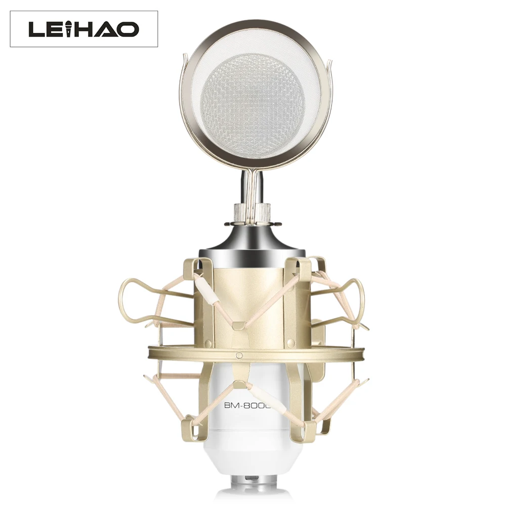 LEIHAO BM 8000 BM8000 профессиональный студийный звукозаписывающий конденсаторный