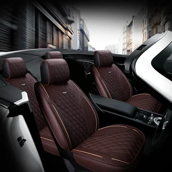 

5Seats( Front+Rear5D Styling Car Seat Cover For Toyota Camry 40 RAV4 Verso FJ Land Cruiser LC 200 Prado 150 120,Car pad,Styling
