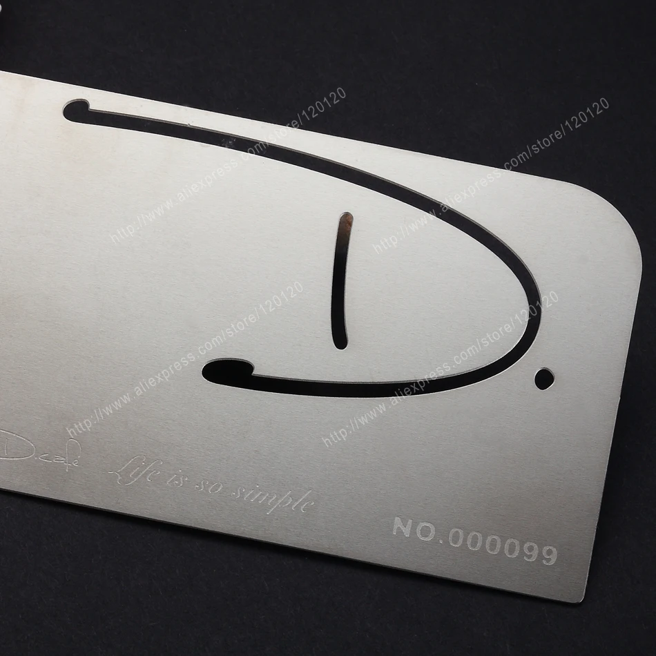

Brief personality quality stainless steel business metal card