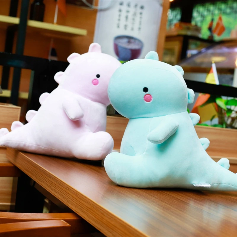 MIAOOWA 1PC 30-50CM Big Size Dinosaur Plush Doll Children Kawaii Animal Dinosaur Toys Kids Baby Cute Birthday Gifts Soft Pillow