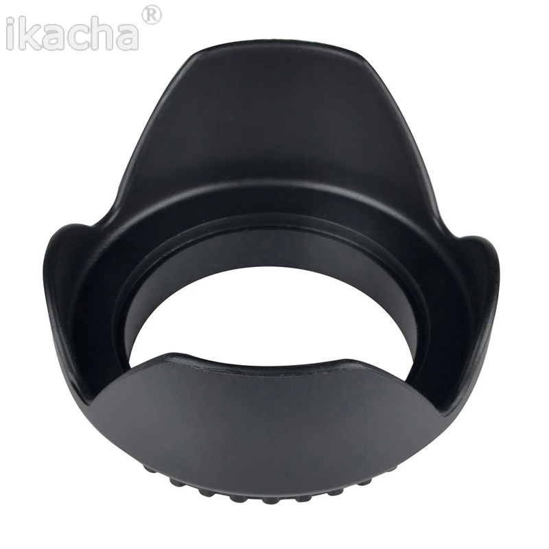 52mm 52 mm Camera Lens Hood Screw Mount Petal Crown Flower