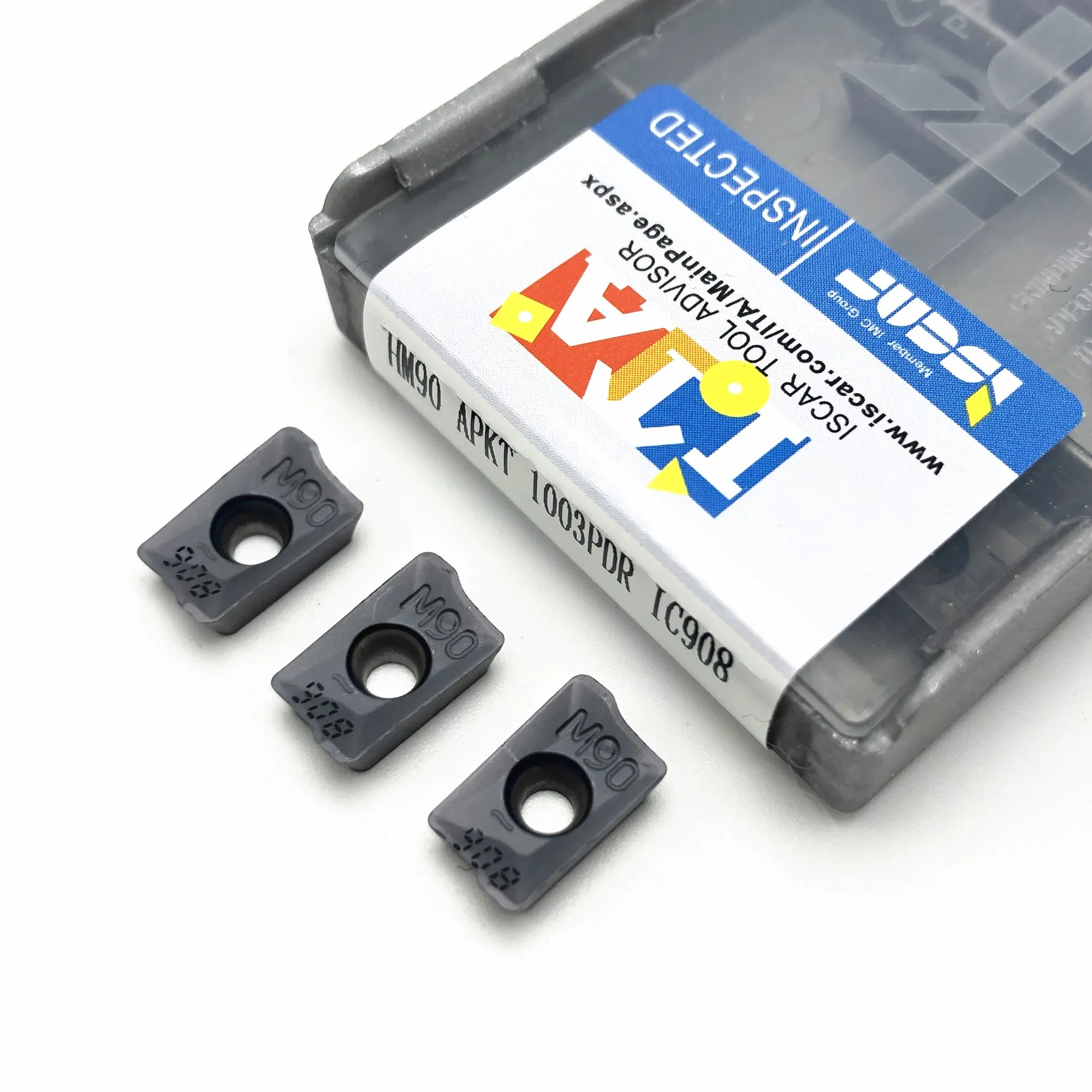 

Carbide inserts APKT1003PDR IC908 high precision metal turning lathe tool APKT1003 CNC parts milling cutter