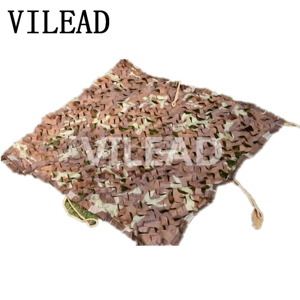 

VILEAD 2.5M Desert Camouflage Net Military Camo Netting For Hunting Camping Sniper Paintball Game Outderdoor Shade Jungle Shade