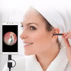 EastVita 5,5 мм визуальный очиститель ушной серы Android эндоскоп камера OTG Android USB отоскоп ушной медицинский осмотр инструмент r20