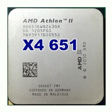 Четырехъядерный процессор AMD Athlon II X4 651 fm1 3,0G 4M cpu quad-core processor 100W