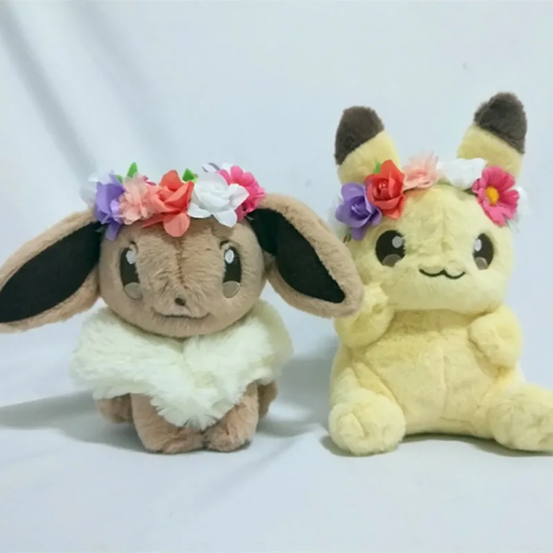 Новый Пикачу и Eevee пасхальное limited мягкая игрушка кукла плюшевые игрушки куклы подарки на день рождения для детей Рождественский подарок на