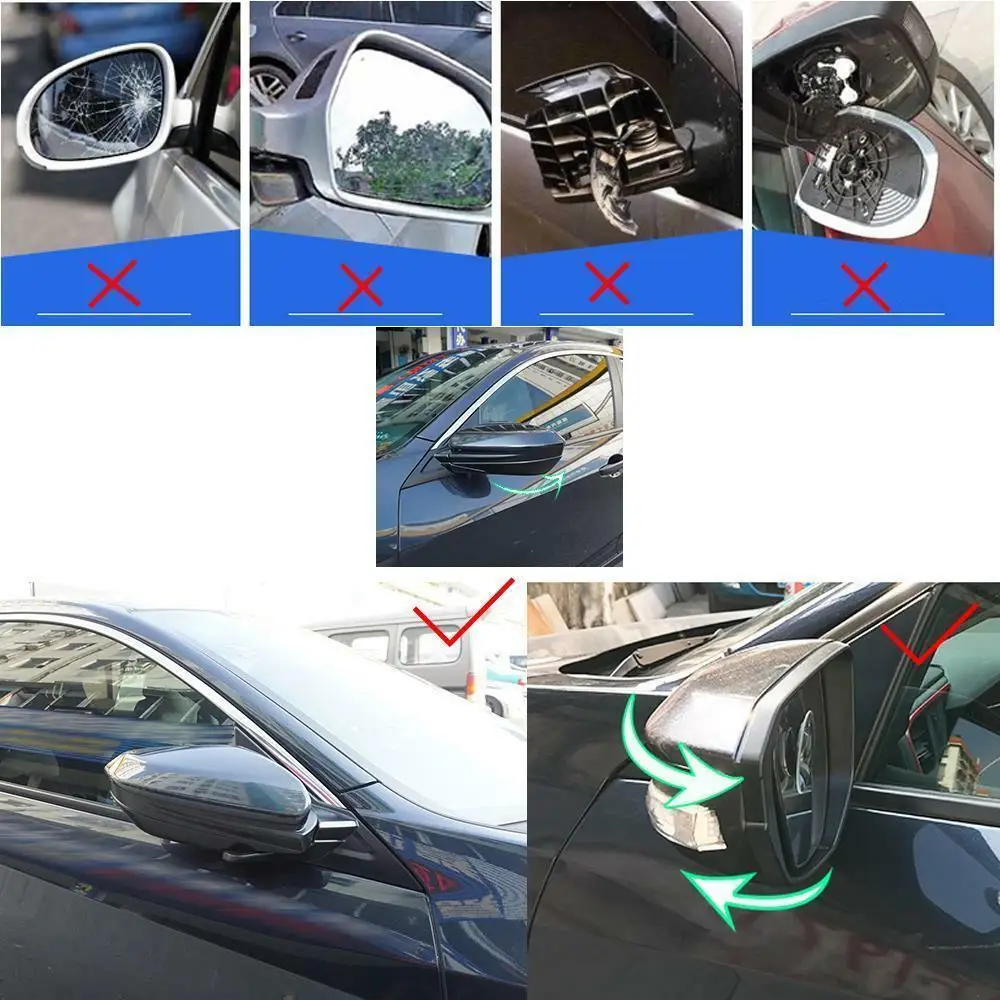 Универсальная автомобильная система складывания бокового зеркала
