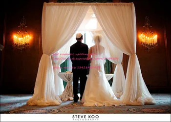 

Wedding decoration square pipe frame and drape/chuppah/arbor pipe/wedding backdrop/ canopy/ drape stand
