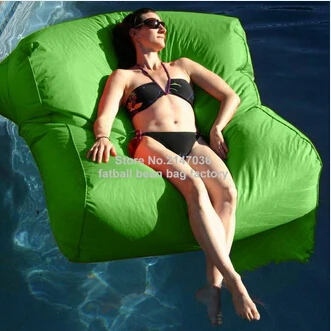 Relax on land, float on water outdoor 2 function bean bag chair, outdoor furniture beanbag sofa seat - external gardne chair set