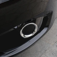 Car Styling 2 PZ ABS Cromo Esterno Anteriore Nebbia Copertura Trim Luce Della Lampada Per Mercedes-Benz Vito W447 2014-2018