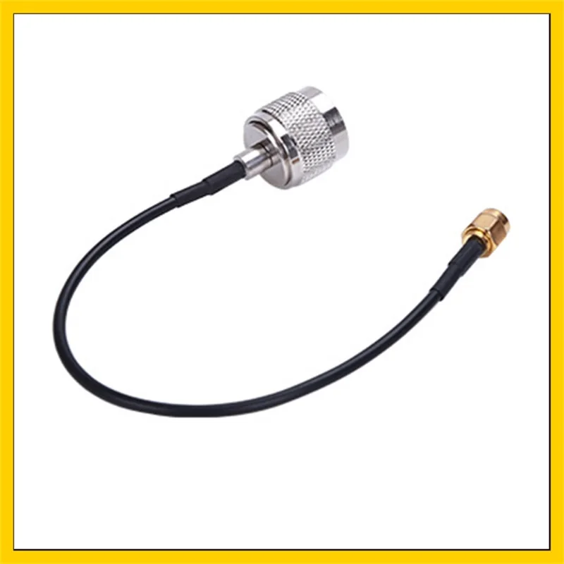 10 Pieces antenna  Extension Cable   RP-SMA Male (hole ) to N Male Connector Pigtail Cable 50CM